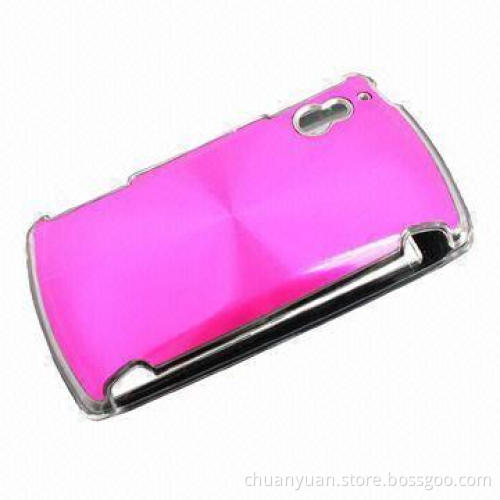 Protective Case for Sony Ericsson XPeria Play Z1I, Made of PC + Aluminum, Kinds of Grains on Surface